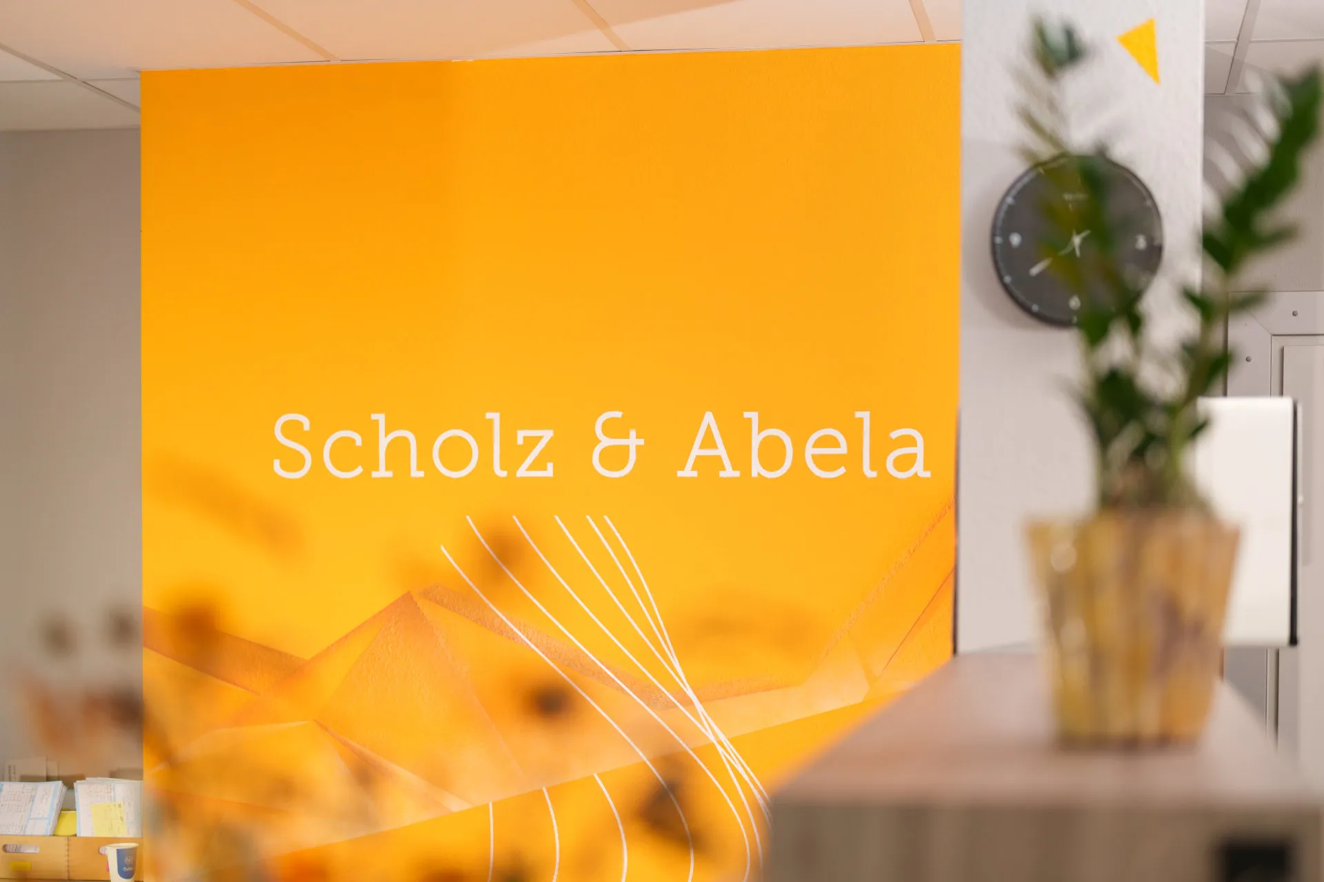 Impression aus der Praxis - Scholz & Abela - Physiotherapie Dortmund Entree bei Scholz & Abela
